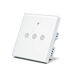 Smart WiFi 3 Gang Touch Wall Switch / Smart Light Switch-zigbee