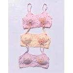 product_image_name-White Label-3 Pieces Of Teenagers Bra-1