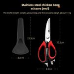 product_image_name-Generic-Easy Clean Stainless Multi-Function Kitchen Scissors: Your All-in-One Cooking Helper-8