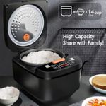 product_image_name-Morgan-5L Super Digital Automatic Rice Cooker- Black -2
