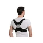 product_image_name-Generic-Adult Elastic Hunchback Body Posture Corrector Belt With Adjustable Back Brace - S/M-Black-6