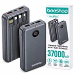 Best 37000mAh Portable Power Bank with 4 Built-In Charging Cables – Digital Display - image 2