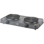 Starlux High Quality Fast Heat Double Hot Plate 2500W - Black