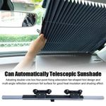 Generic Front Window Sunshade,Windshield Sunscreen,Retractable Car Curtain - image 4