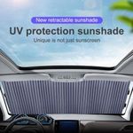 Generic Front Window Sunshade,Windshield Sunscreen,Retractable Car Curtain - image 7