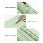 Generic Oxford Pencil Case, Double Layer, Large Capacity Durable School Pen Pouch - image 3