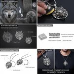 product_image_name-Fashion-ASCENT 3D Wolf Head Pendant – Silver Men Bold Design Necklace Pendant Chain  -5