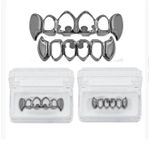 product_image_name-Generic-  Hip Hop Teeth Grill Top & Bottom Grill Hip Hop Bling Hollow Vampire Teeth for Halloween-4