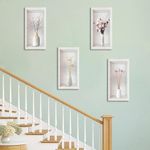 product_image_name-Generic-(4Pcs) 3D Decorative Wall Stickers, Vase Decorative Stickers, Wall Hole Repair Decorative Wall Stickers-5