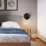 product_image_name-Generic-Adjustable Bedside Light Staircase LED Crescent Wall Lamp - Black - Warm Light-7