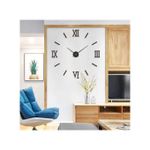 product_image_name-Kingnote-Modern 3D Acrylic Digital Wall Clock Roman Numerals Design Mirror Wall Clock Fashion Large Round Wall Clock DIY Self Adhesive Clocks-2