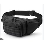 AD Large Capacity Waist Bag - Black