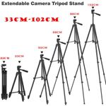 Generic Tripod Selfie Stick Adjustable Phone Camera Live Stand＋Bluetooth Remote Control - image 8