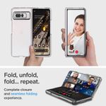 White Label Full Cover Transparent clear Thin Hard PC Fold Phone case for Google Pixel Fold case - image 4