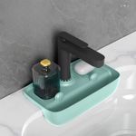 Generic Sink Caddy Sponge Holder Kitchen Bathroom Organizer-Blue