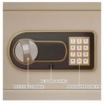 White Label Multifunctional Safe And Smart Bedside Pedestal - Multicolour - image 3