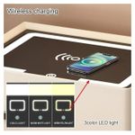 White Label Multifunctional Safe And Smart Bedside Pedestal - Multicolour - image 4