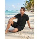 Fashion Men Cotton Shirt and Short - image 7