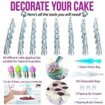 product_image_name-Generic-164 Pcs/set Cake Decorating Turntable Piping Tip Nozzle Pastry Bag Set Diy Kit-2