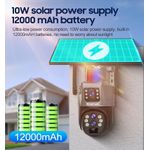 Camera Ip H 264 4G dual lens solar camera - image 3