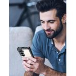 product_image_name-Samsung-Galaxy Z Fold 5 Shockproof Transparent Case With Built -in Screen Protector- Black (NON-RETURNABLE)-3