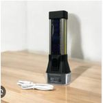 AD Portable Rechargeable Flashlight Lamp - Multicolour