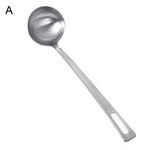 Stainless Steel Long Handle Hot Pot Soup Ladle Colander - Multicolor