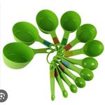 AD 12pcs Measuring Spoon Set - Green
