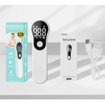 Generic Rechargeable Non-Contact Infrared Forehead Thermometer - White