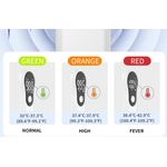 Generic Rechargeable Non-Contact Infrared Forehead Thermometer - White - image 5