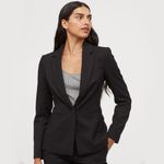 product_image_name-Generic-Women's Stylish Black Single Breasted Blazer -4