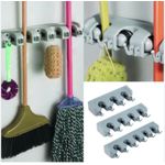 product_image_name-AD-Multipurpose Wall Mount Organiser For Broom, Mop and Napkins - Grey-2