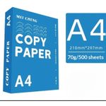 Printer Paper A4 500 Sheets Office Copy Paper ,500 Sheets - White