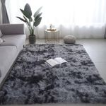 Generic 200cm * 100cm Rectangular Living Room Rug - Grey