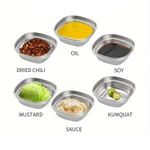 product_image_name-White Label-Stainless Steel Sauce Cups - 6Pcs - Silver-1