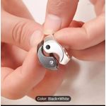 product_image_name-Generic-silver and black Yin Yang Matching Promise Rings-1