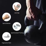 product_image_name-Caltucus Core-Anti-Slip Workout Grips, Ergonomic Workout Gloves, Weight Lifting Grips, for Men and Women, Silicone Gym Grips Pads, Soft, Palm Protection, Suitable for Various Fitness Training(grey)-4