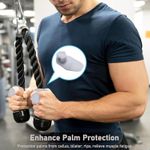 product_image_name-Caltucus Core-Anti-Slip Workout Grips, Ergonomic Workout Gloves, Weight Lifting Grips, for Men and Women, Silicone Gym Grips Pads, Soft, Palm Protection, Suitable for Various Fitness Training(grey)-7