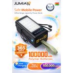 product_image_name-Importers-100000mAh Power Bank Black – Fast Charging Portable Charger with LED Light & Digital Display  High Capacity Backup Battery Ghana-2