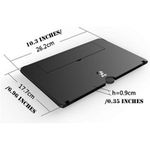 Generic 3D HD Mobile Phone Screen Magnifier with Foldable Stand – Black - image 3