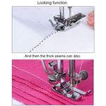 Generic 505A Mini Fully Automatic Multi-function Portable Household Sewing Machine with Workbench - image 3