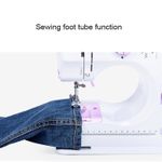 Generic 505A Mini Fully Automatic Multi-function Portable Household Sewing Machine with Workbench - image 5