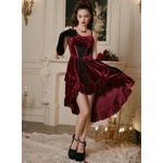 SHEIN Elegant Burgundy dress - image 2