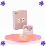New Pro 5s Wireless Earbuds Pink - Bluetooth Headsets for iPhone & Android