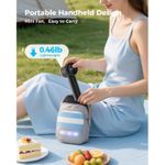 product_image_name-ShebSheb-Portable 13000RPM Mini Handheld Fan with LED Display, 100-Speed Adjustable, USB Rechargeable, 800–1000mAh Battery, Cooling for Home, Office & Travel-4