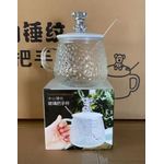 product_image_name-Generic-Clear Glass Mug With Lid and Spoon - 400ml-5