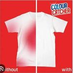AD 2pcs Washing Machine Colour Bleeding/Running Sheet for Mix Colour Washing - Red - image 2