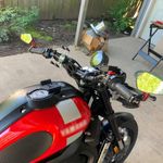 Generic Motorcycle handlebar reflector, motorcycle rearview mirror - image 6
