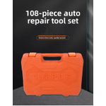 Dou-color 108-Piece Auto Repair Ratchet Socket Wrench Tool Kit - image 5
