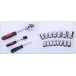 Dou-color 108-Piece Auto Repair Ratchet Socket Wrench Tool Kit - image 8